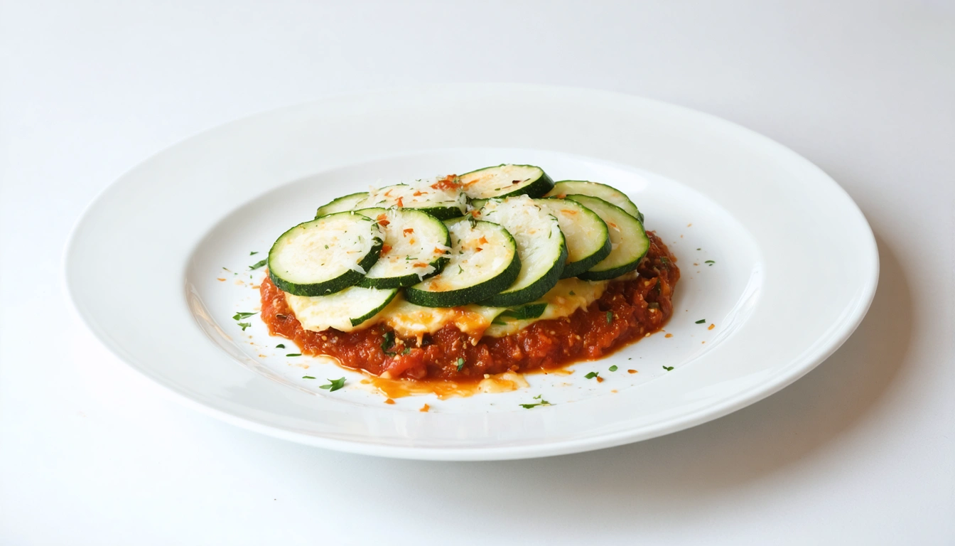 Parmigiana di zucchine bianca